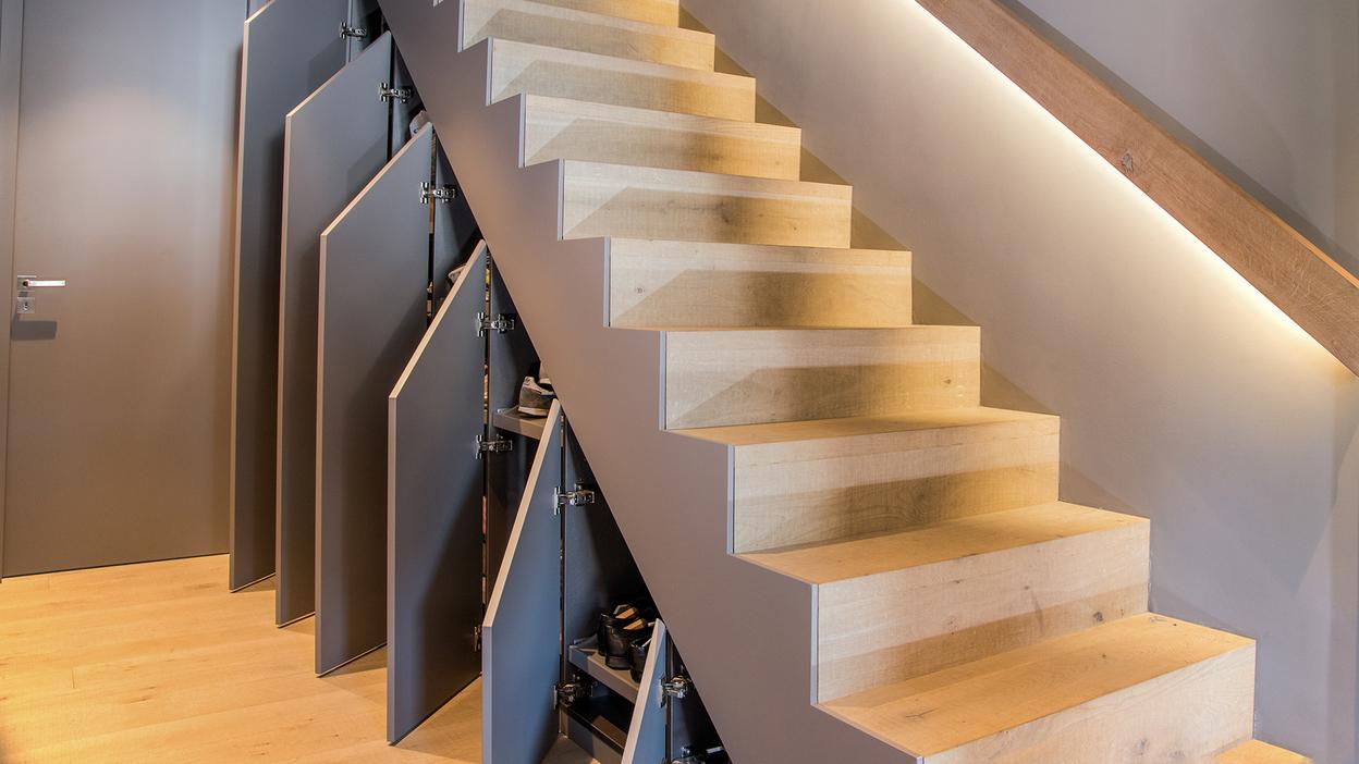 Individuelle Treppe planen Designbeispiel Treppe